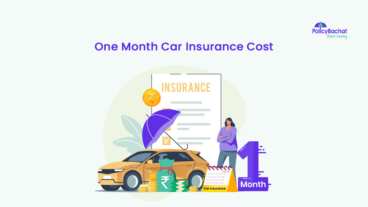 Image of One Month Car Insurance Cost in India 2024