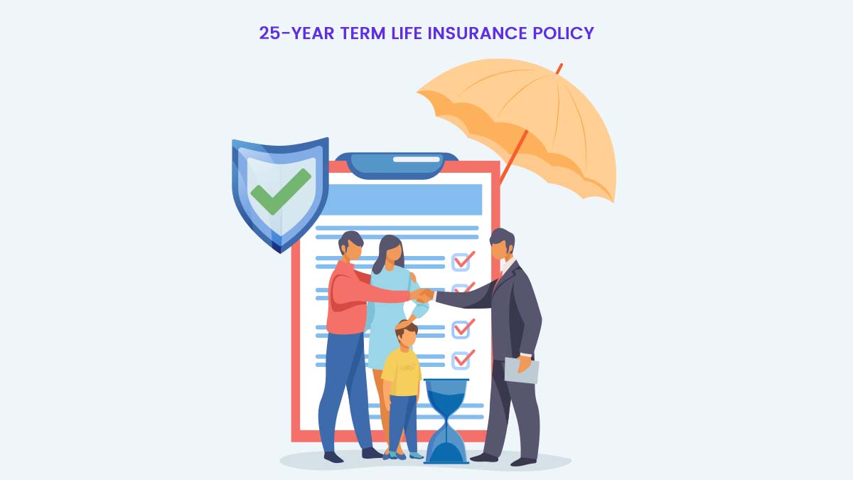 Image of Best 25-year Term Life Insurance Policy in India 2024