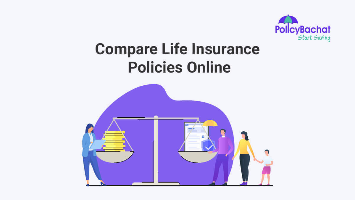 Image of Compare Life Insurance Policies Online Today in India 2024