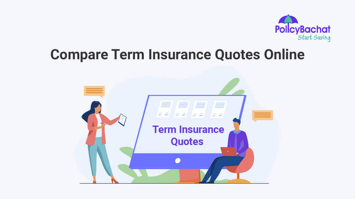 Image of Compare & Get Free Term Insurance Quotes Online in India 2024
