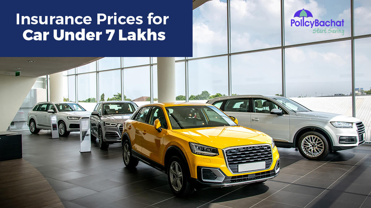 Image of Insurance Prices for Best Cars under 7 lakhs in India 2024