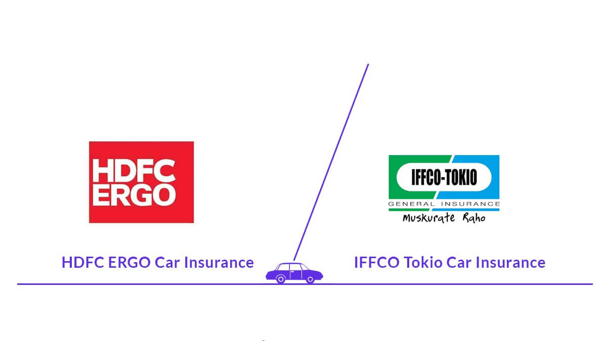 Image of HDFC ERGO vs IFFCO Tokio Car Insurance Comparison 2024