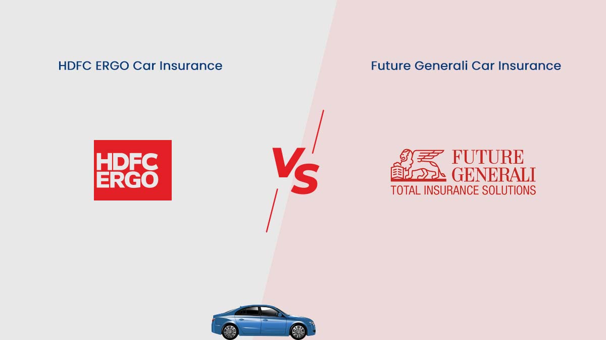 Image of HDFC ERGO vs Future Generali Car Insurance Comparison 2024