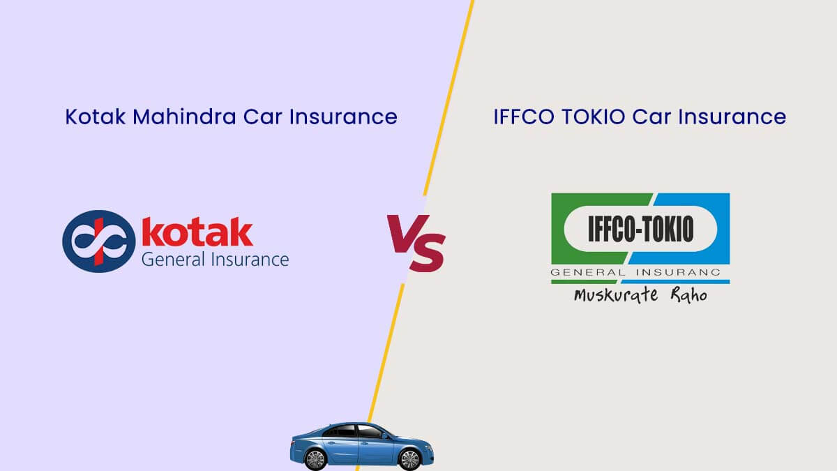 Image of Kotak Mahindra vs IFFCO TOKIO Car Insurance Comparison 2024