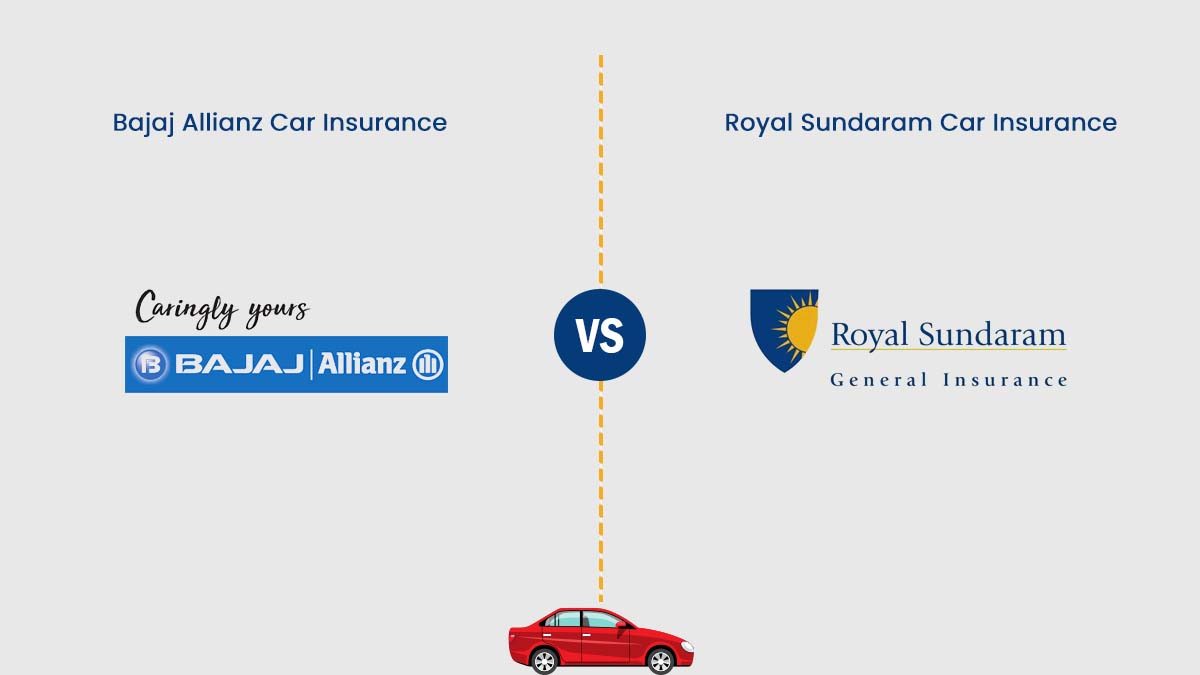Image of Bajaj Allianz vs Royal Sundaram Car Insurance Comparison 2024