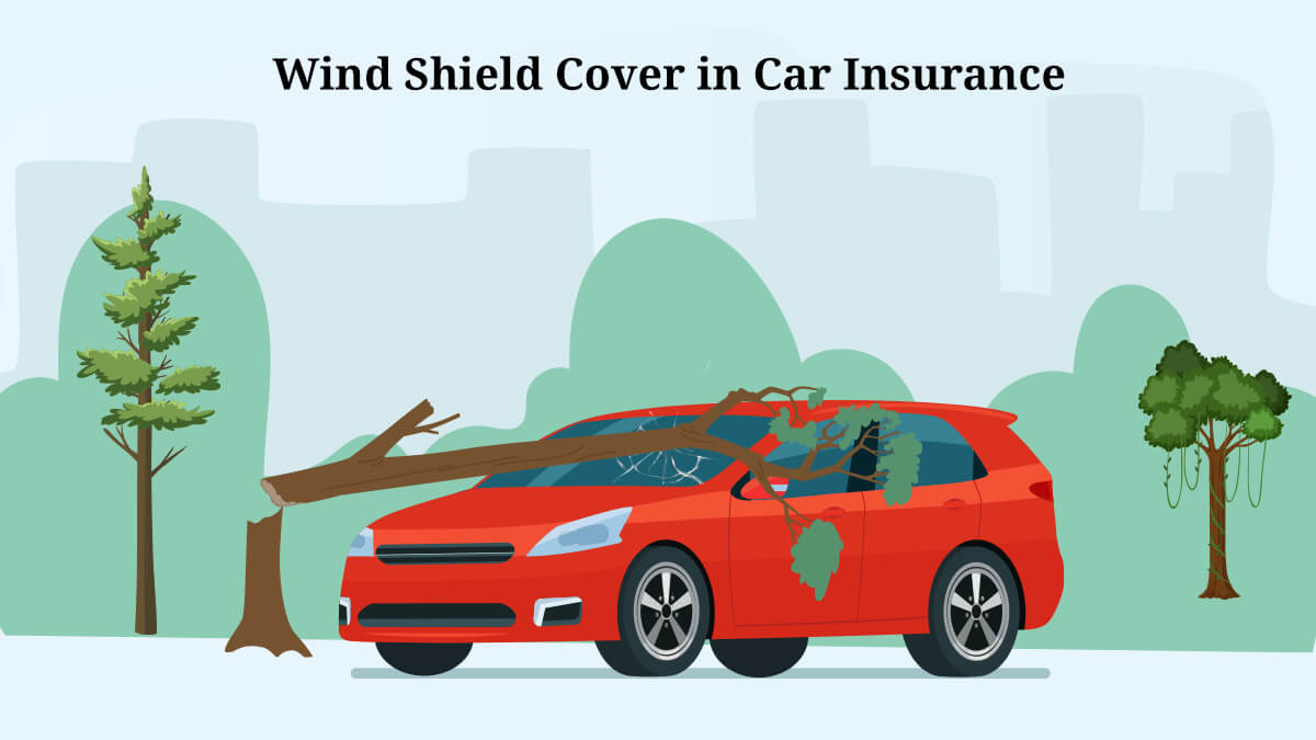 Image of Wind Shield Damage Cover in Car Insurance