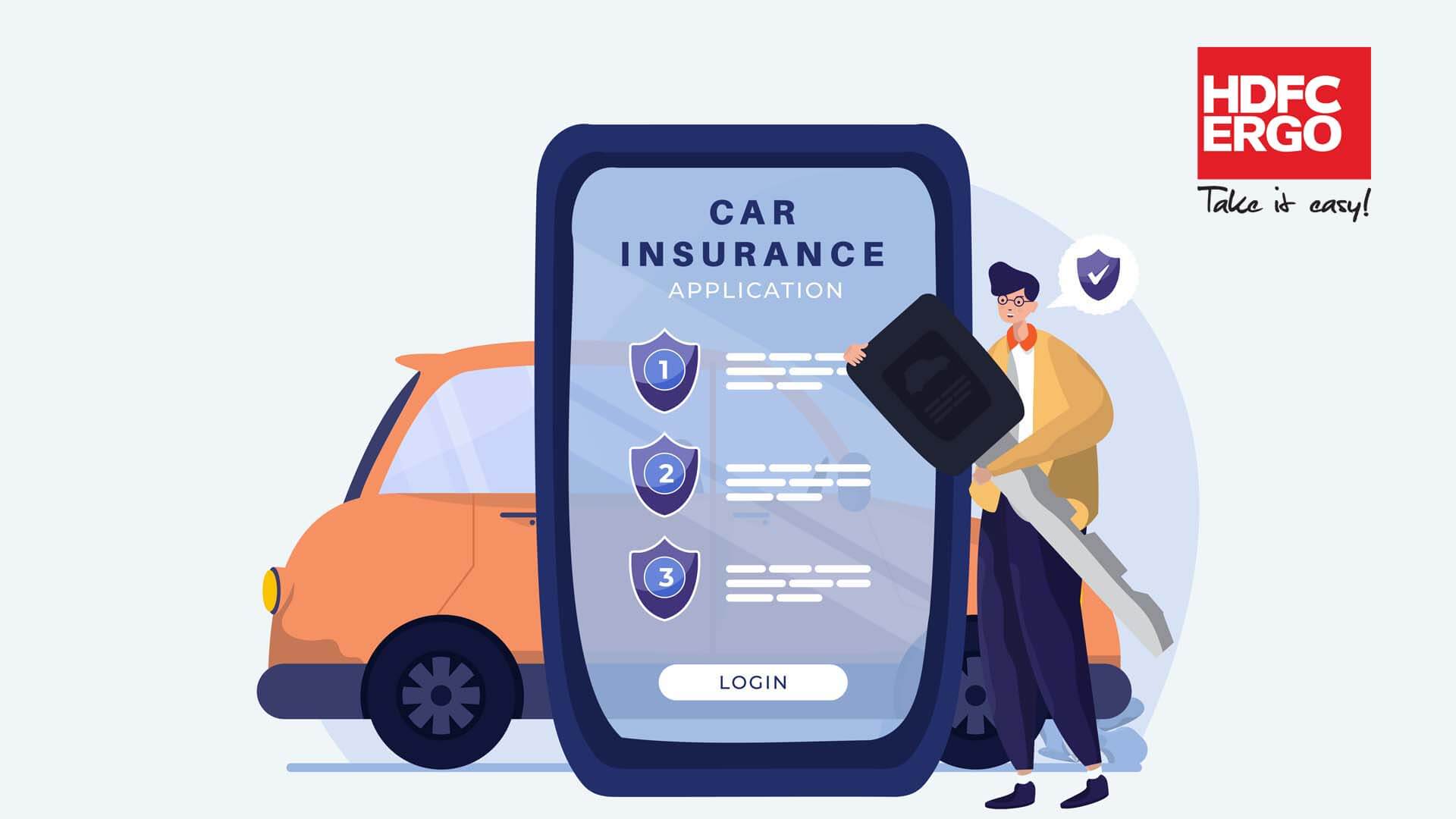 Image of HDFC ERGO Car Insurance Renewal Online 2023