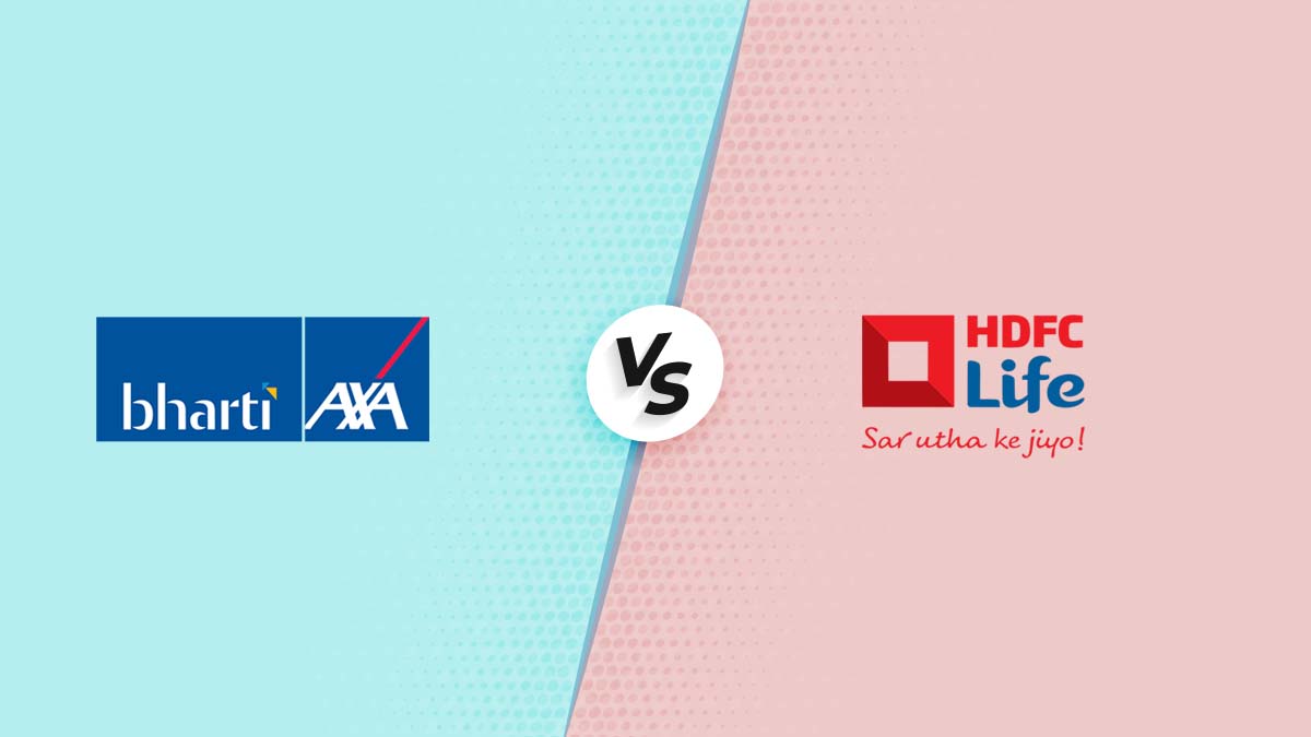 Image of Bharti AXA Vs HDFC Life Insurance Comparison {Y}