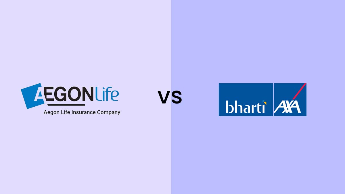 Image of AEGON Life Insurance Vs Bharti AXA Life Insurance Comparison