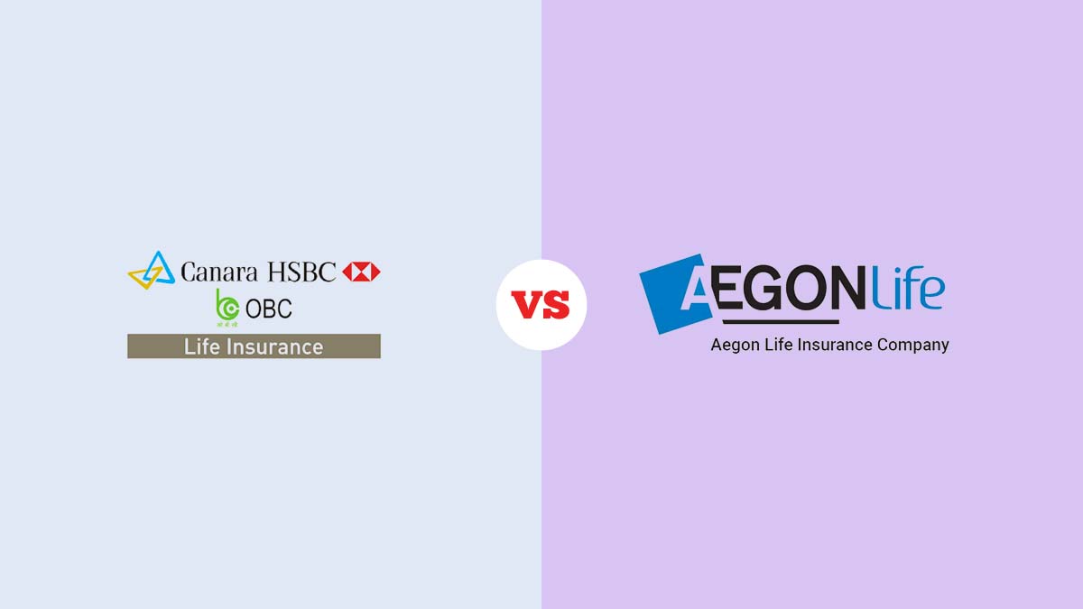 Image of Canara HSBC OBC Vs AEGON Life Insurance Comparison 2024