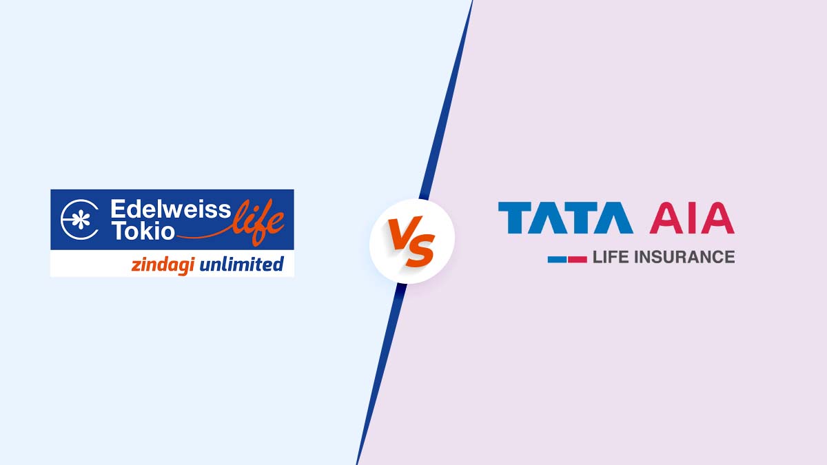 Image of Edelweiss Tokio Vs TATA AIA Life Insurance Comparison 2024