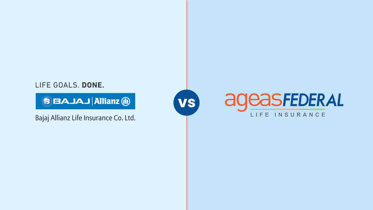 Bajaj Allianz Vs Ageas Federal Life Insurance Comparison
