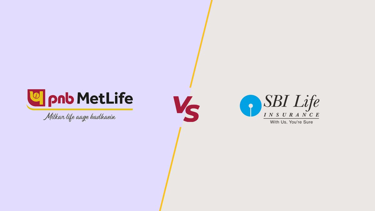 Image of PNB MetLife Insurance Vs SBI Life Insurance Comparison