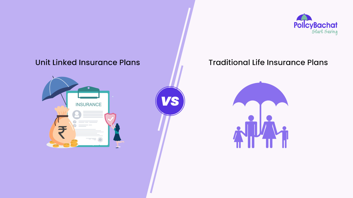 Image of ULIP vs Traditional Life Insurance Plans Comparison {Y}