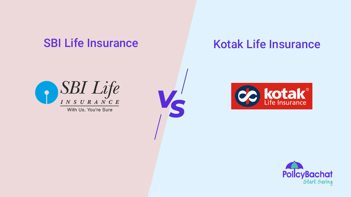 Image of SBI Life Insurance Vs Kotak Life Insurance Comparison {Y}