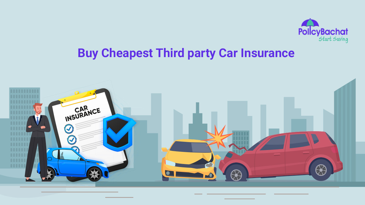 Image of Buy 2024 Cheapest Third Party Car Insurance Online in India