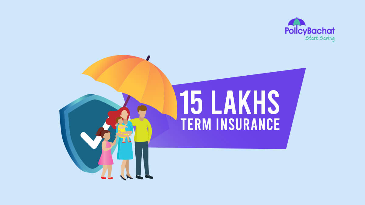 Image of Best Term Insurance for 15 lakhs Online in India 2024