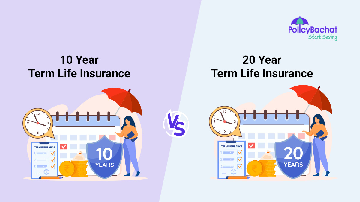 Image of 10 Vs 20 Year Term Life Insurance Comparison 2023