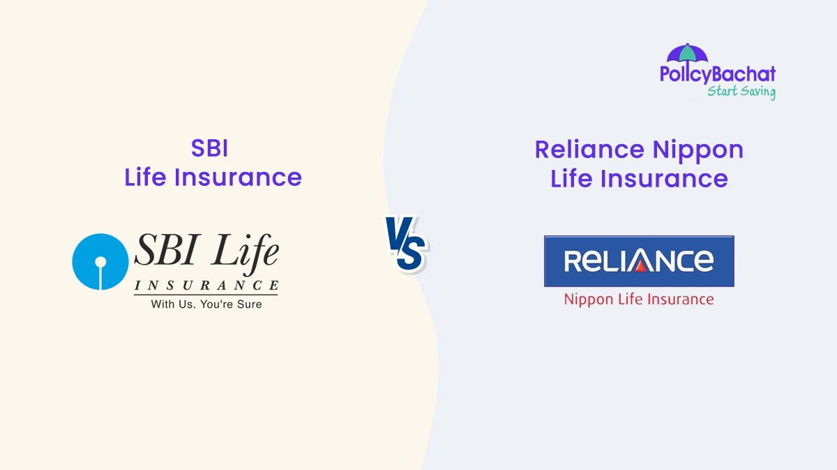 Image of SBI Vs Reliance Nippon Life Insurance Comparison 2023
