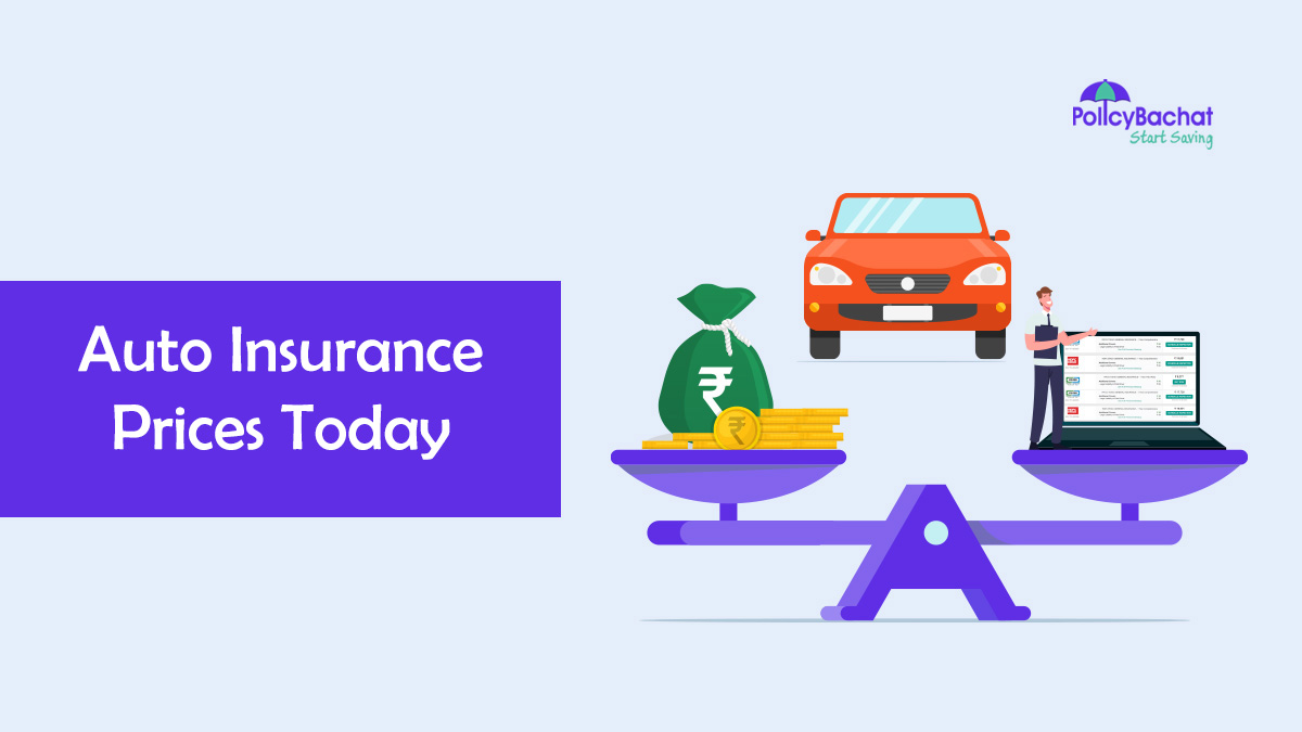 Auto Insurance Prices Today in India 2024 - PolicyBachat