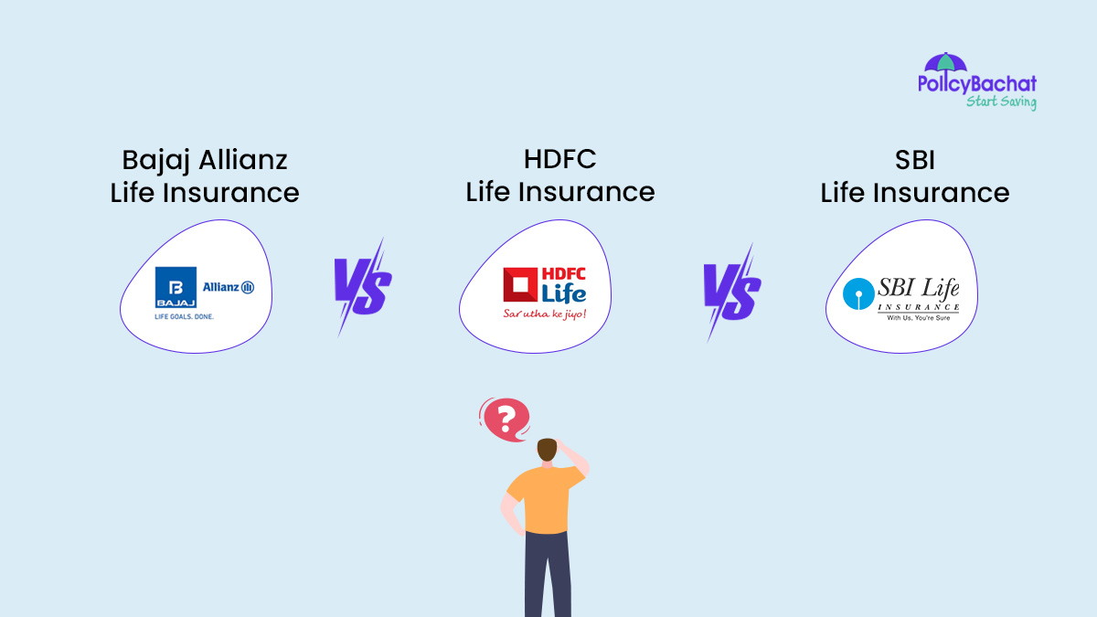 Image of Bajaj Allianz Life Vs HDFC Life Vs SBI Life – Which is Better?