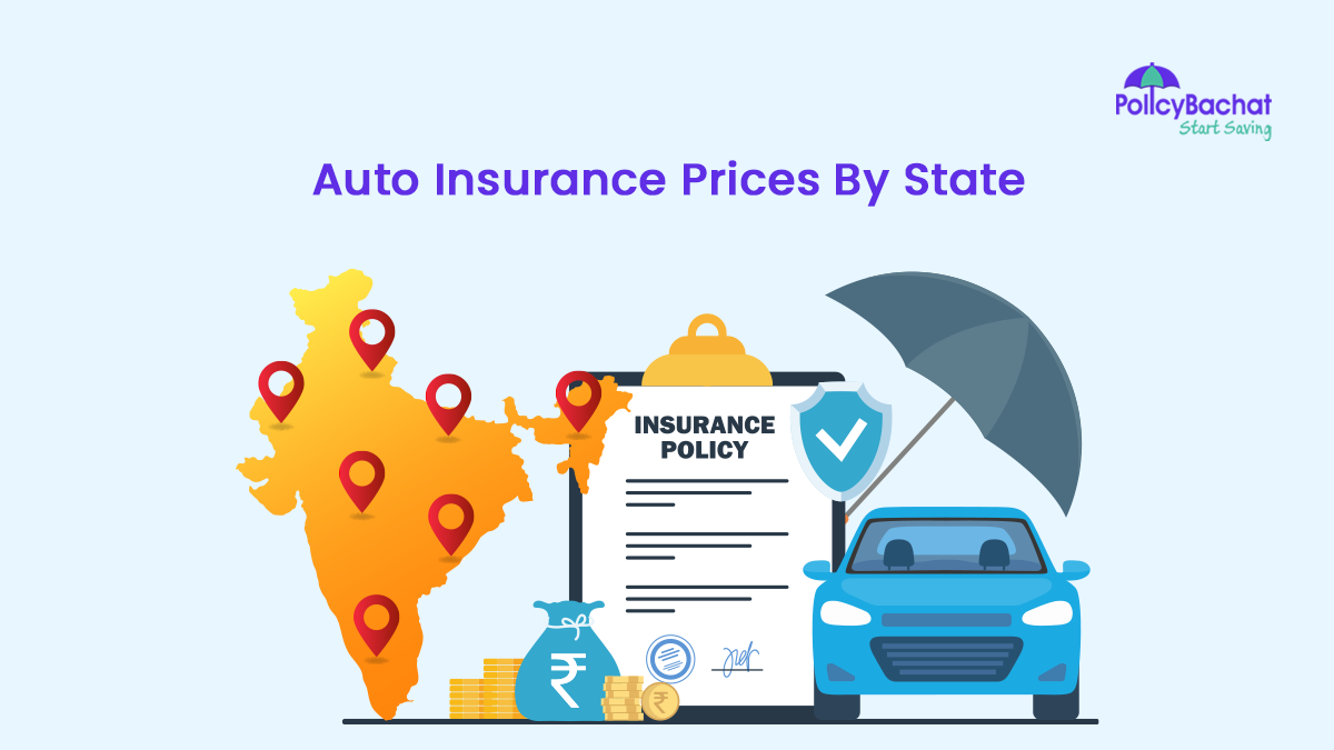 Image of Auto Insurance Prices by State in India {Y}