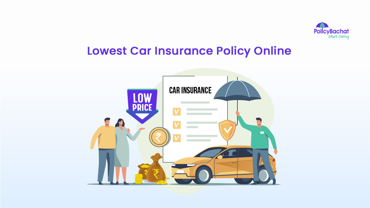Image of Lowest Car Insurance Policy Online in India {Y}