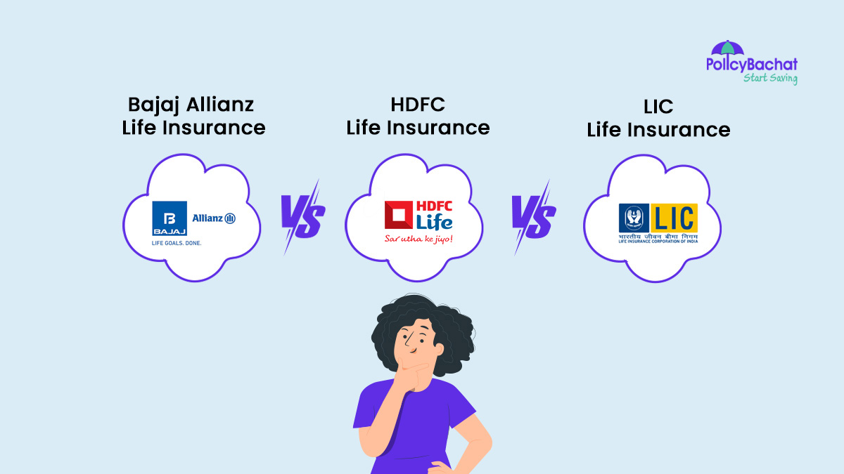 Image of Bajaj Allianz Life Vs HDFC Life Vs LIC Life – Which is Better?