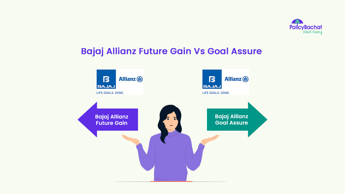 Image of Bajaj Allianz Future Gain Vs Goal Assure Comparison 2024