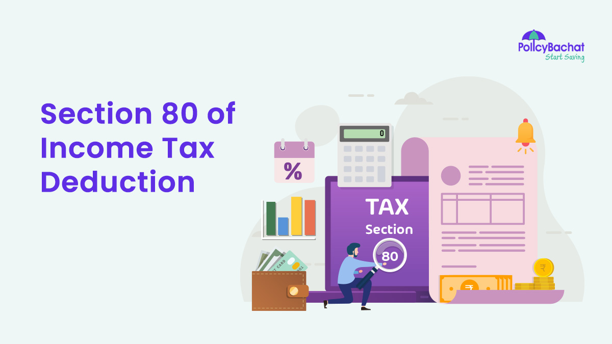 Image of Income Tax Section 80 - How Can You Save Tax in India 2024