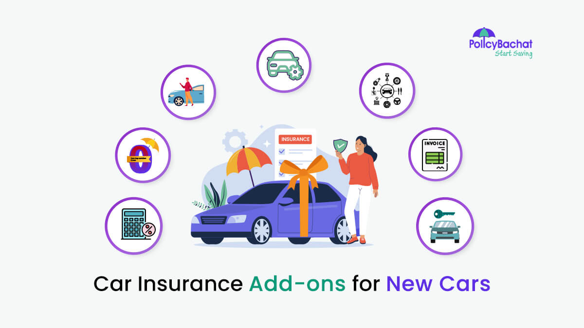 Image of Top Car Insurance Add-ons for New Cars in India {Y}