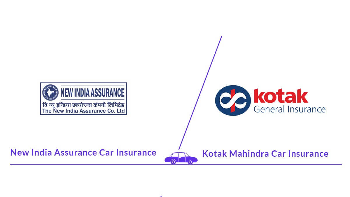 Image of New India Assurance vs Kotak Mahindra Car Insurance