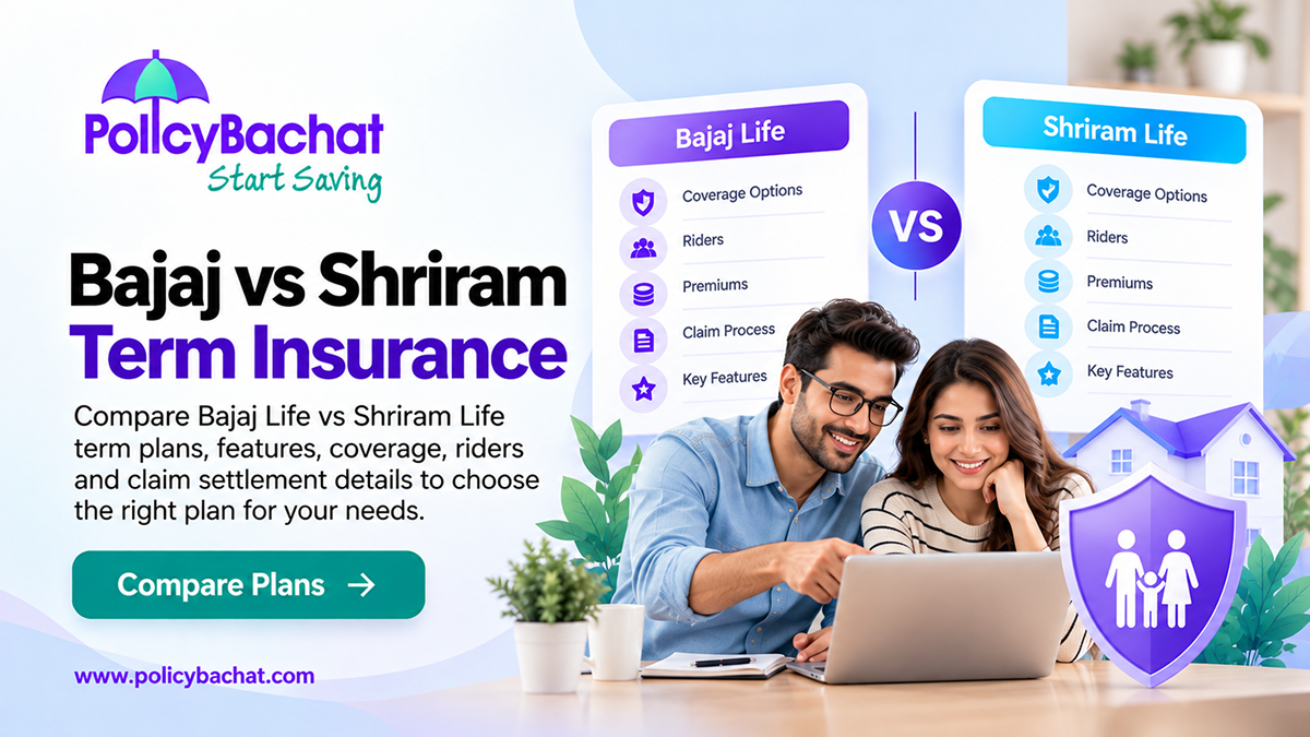 Image of Bajaj Life vs Shriram Life Term Insurance: Which Is Better?