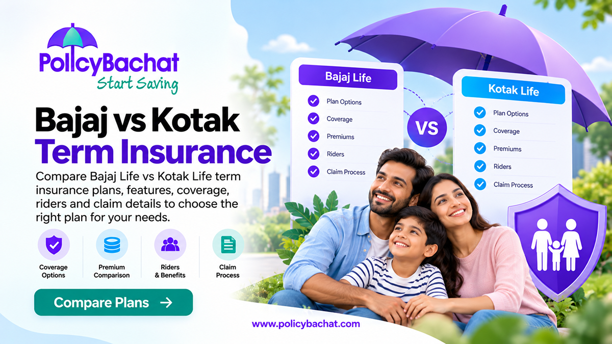 Image of Bajaj vs Kotak Term Insurance: Which Is Better?