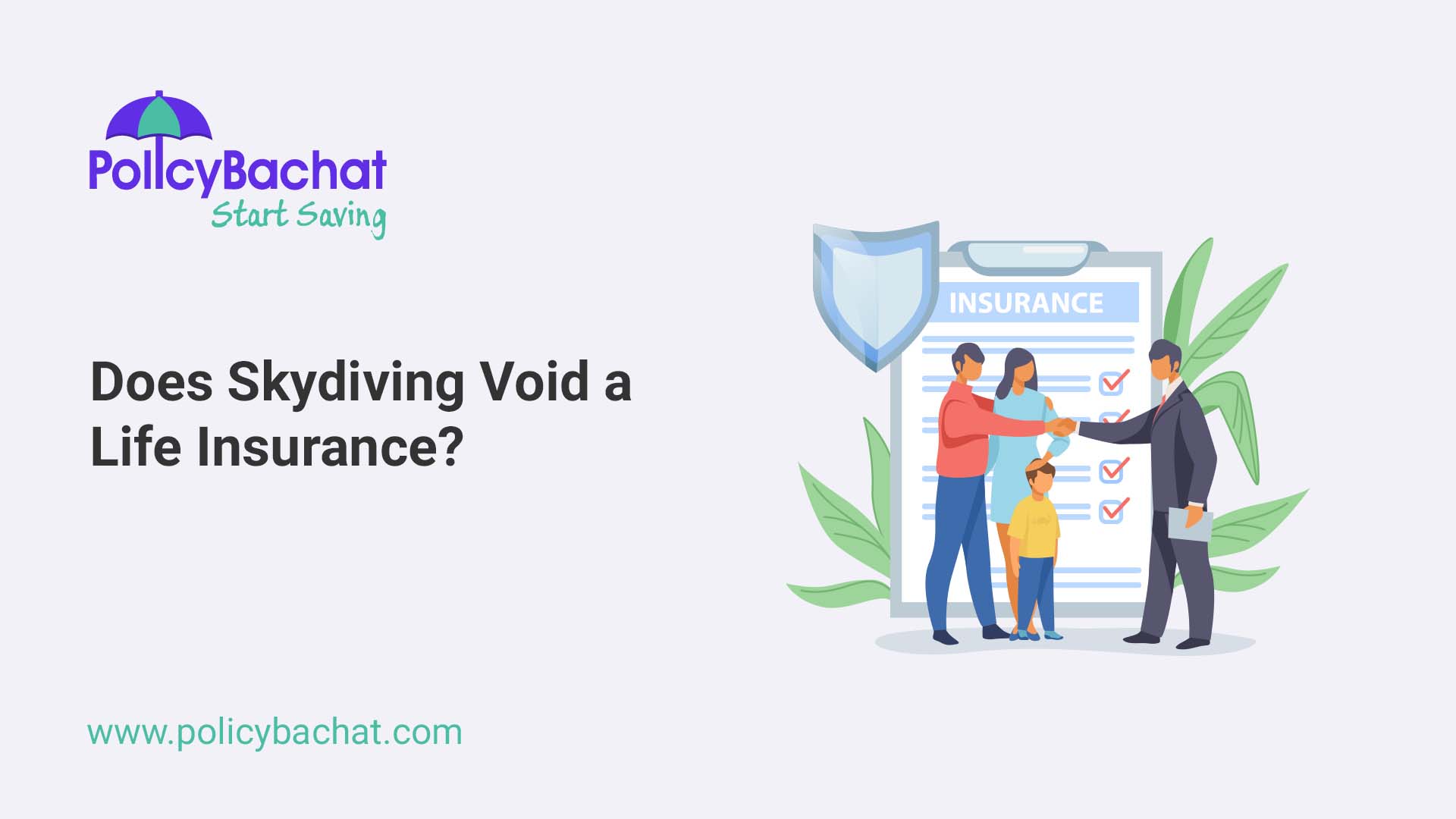 does skydiving void life insurance