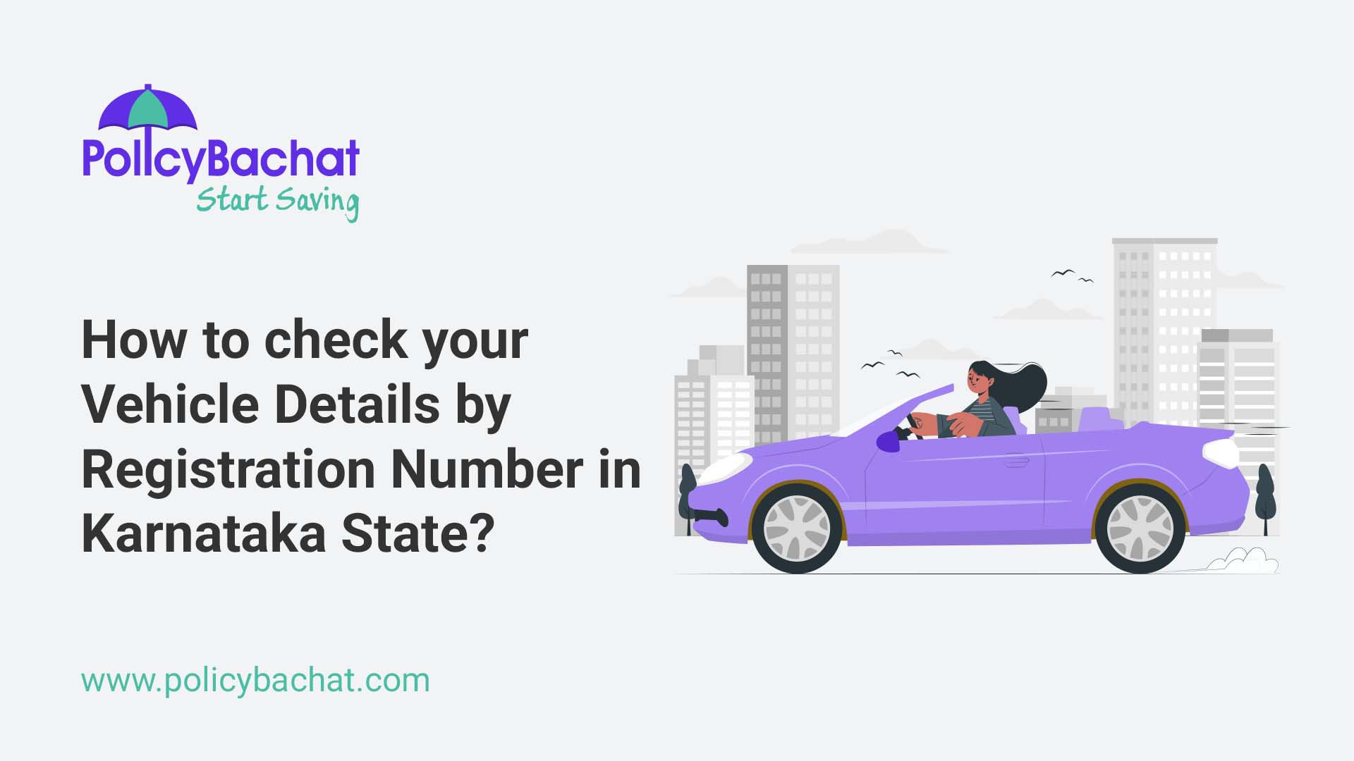 how to check the vehicle registration number in karnataka