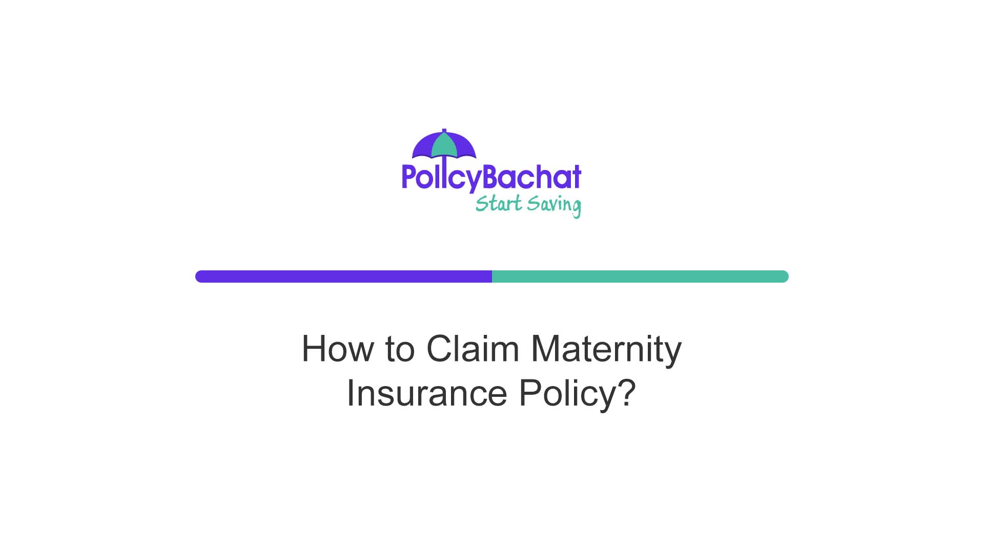 How to Claim Maternity Insurance Policy? PolicyBachat