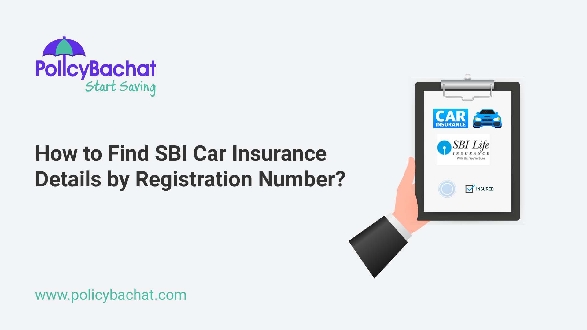How to Find SBI Car Insurance Details by Registration Number