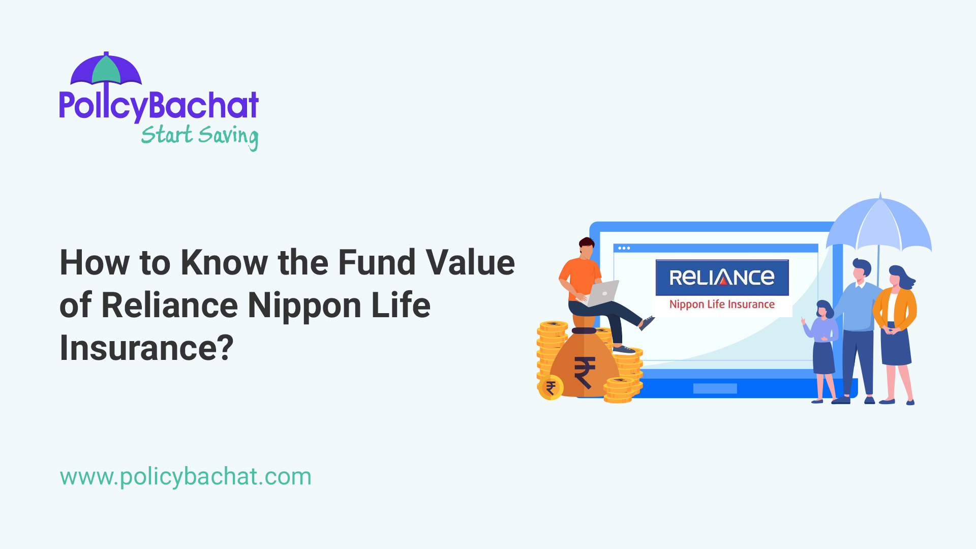 How to Know the Fund Value of Reliance Nippon Life Insurance