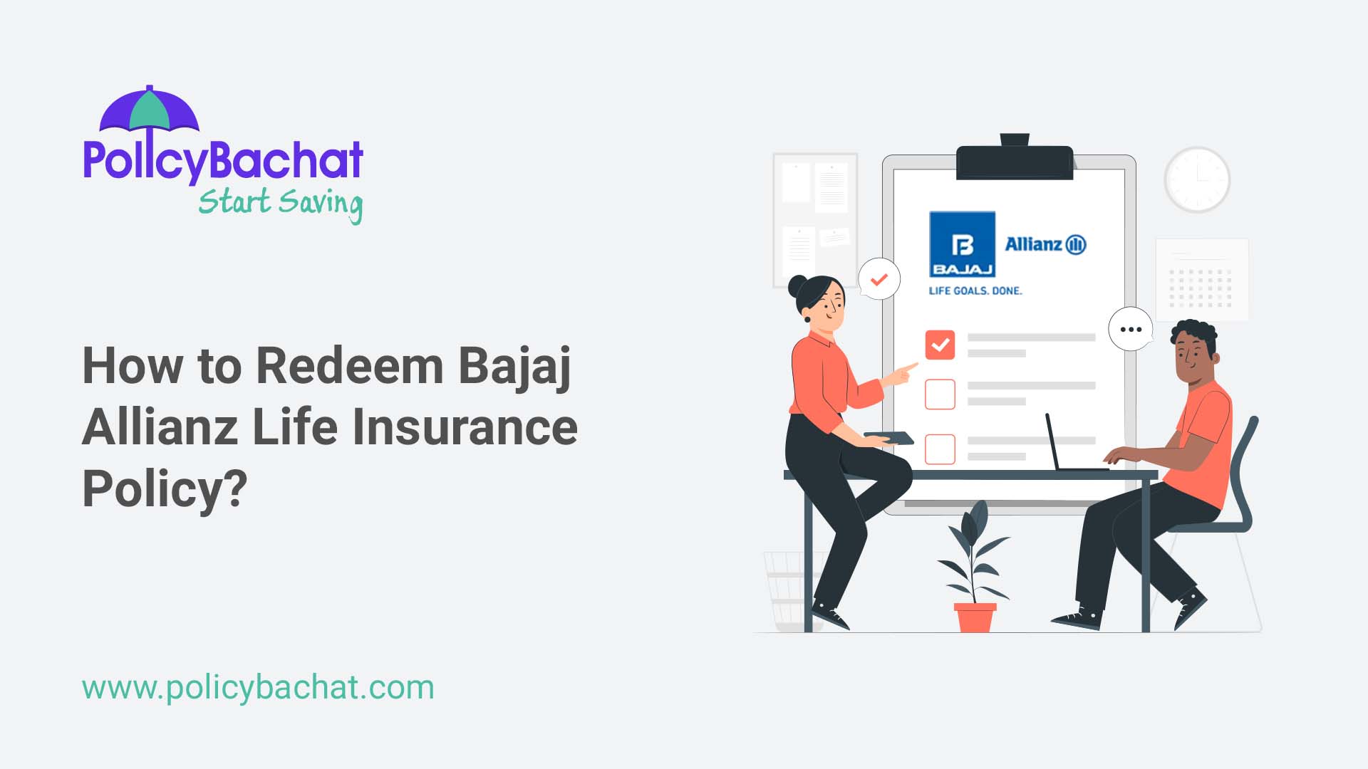 how-to-redeem-bajaj-allianz-life-insurance-policy-policybachat