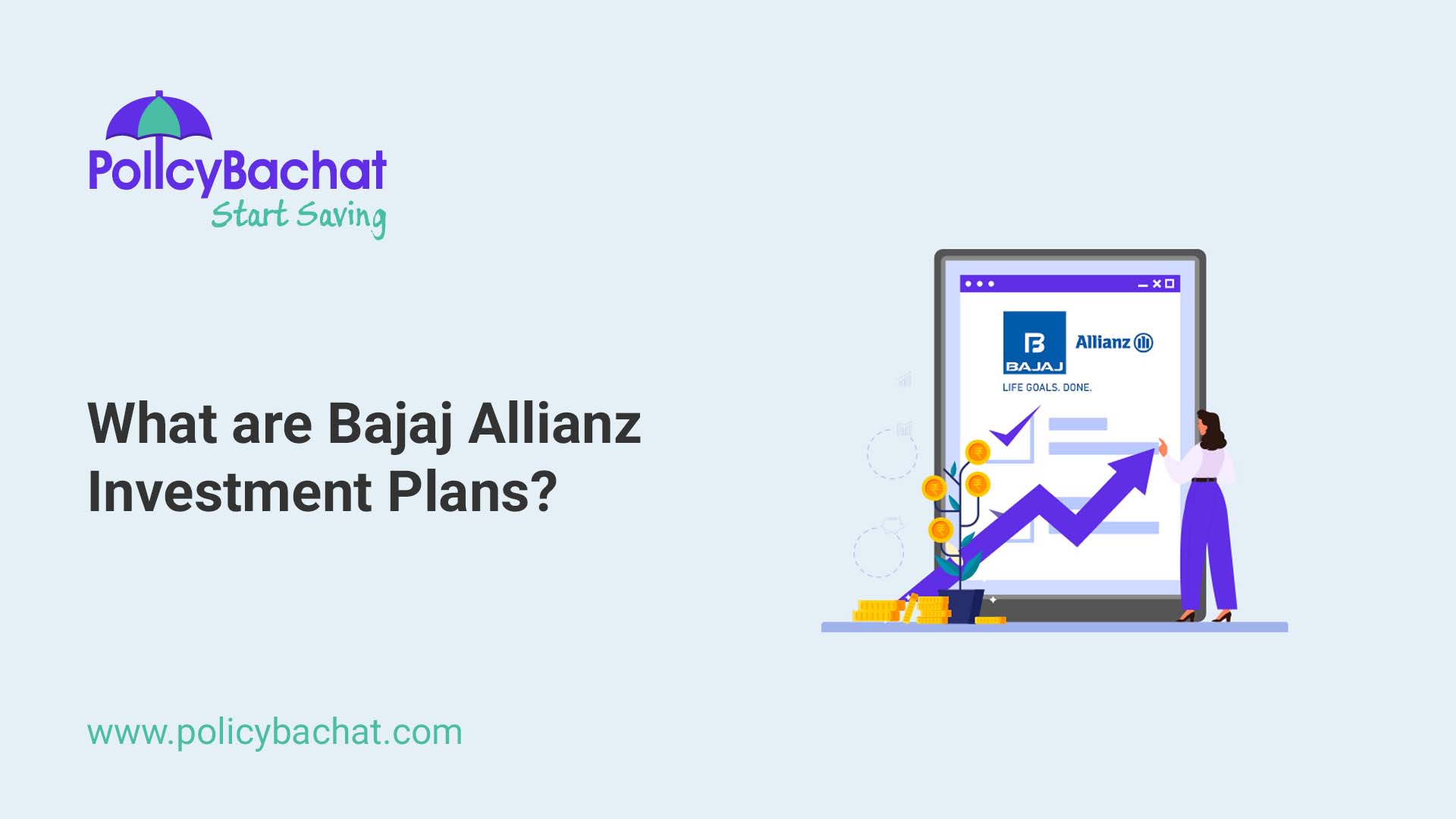 What are Bajaj Allianz Investment Plans? PolicyBachat