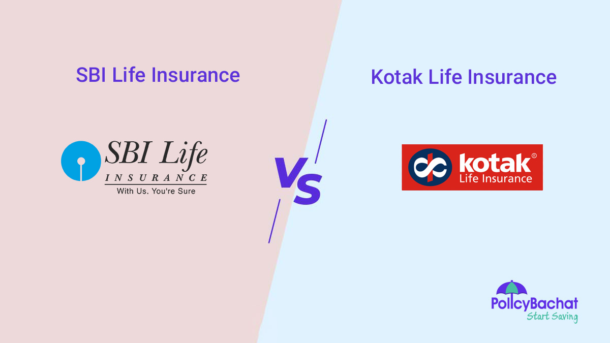 SBI Life Insurance Vs Kotak Life Insurance Comparison {Y}