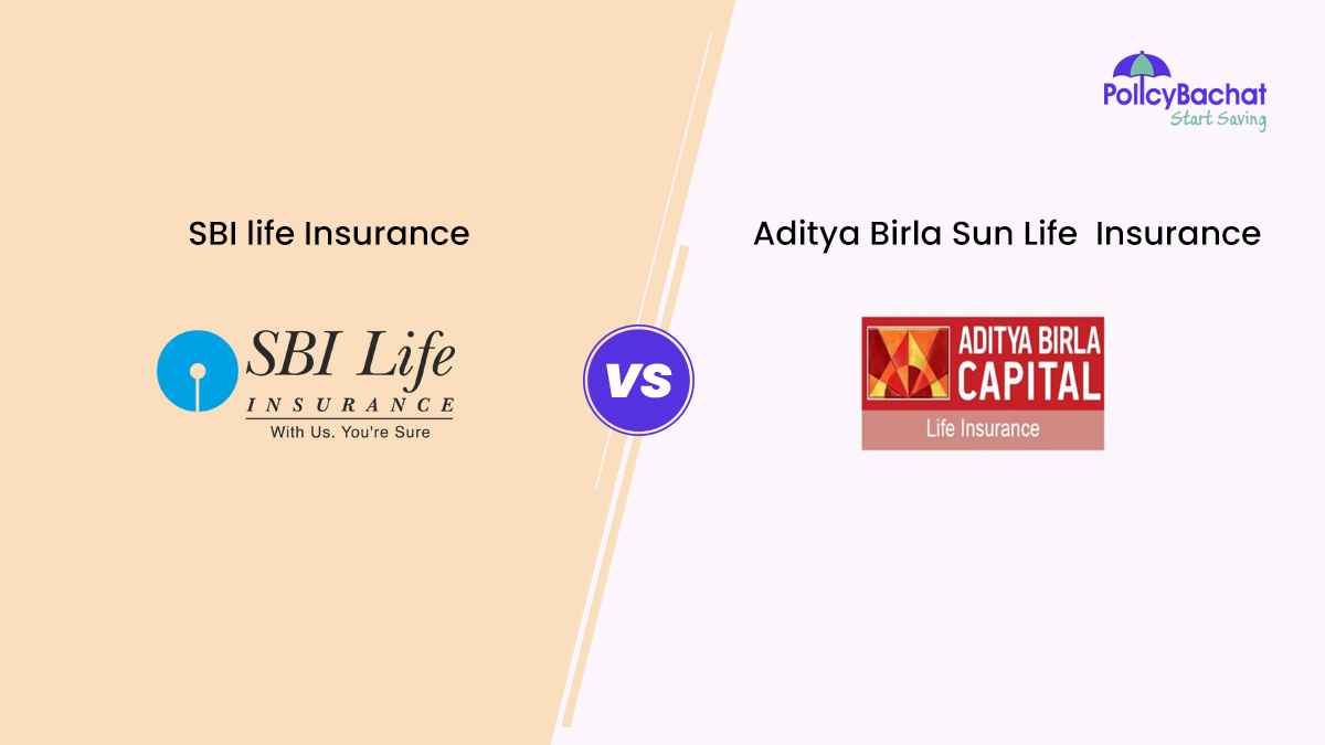 SBI Vs Aditya Birla Sun Life Insurance Comparison {Y}