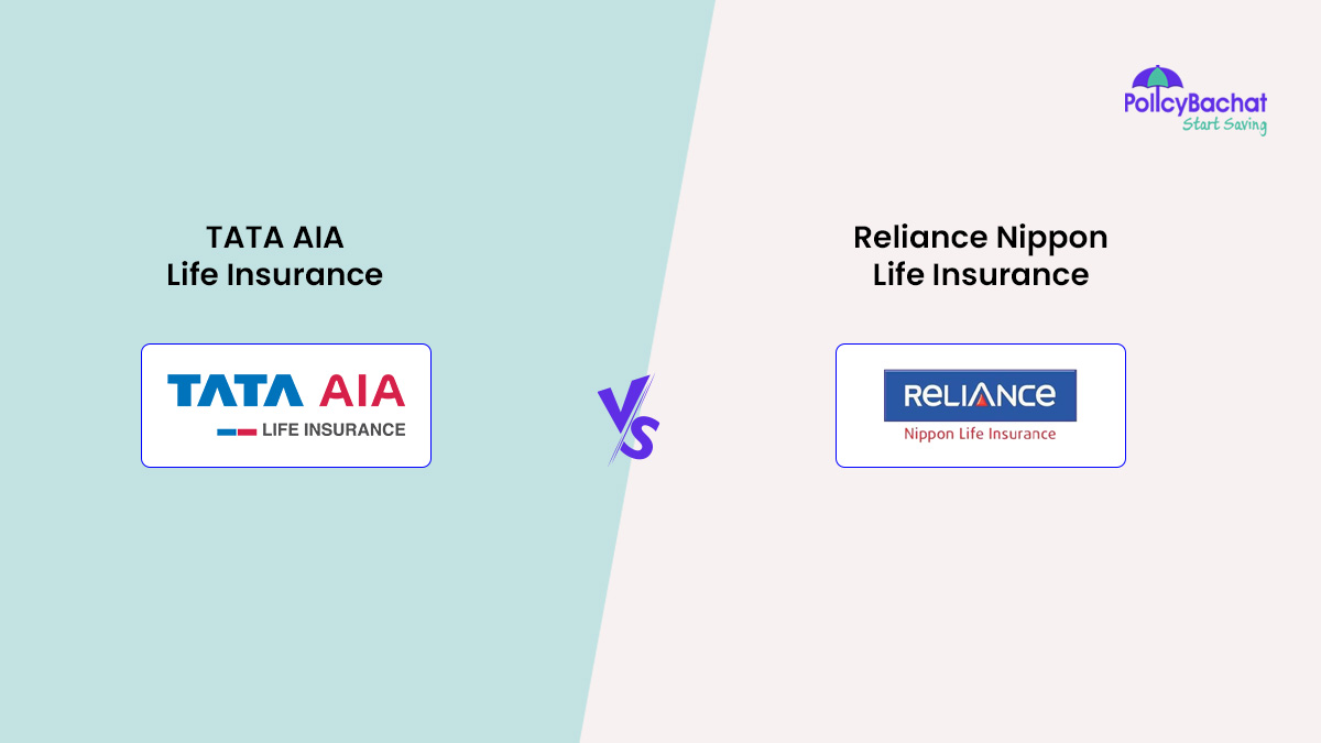 Tata AIA Vs Reliance Nippon Life Insurance Comparison {Y}