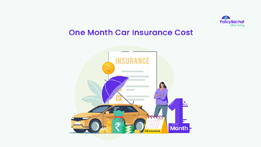 Image of One Month Car Insurance Cost in India 2024