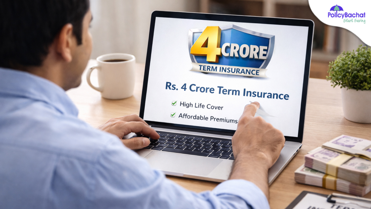 {rupee_symbol}4 Crore Term Insurance | Compare Premiums & Coverage Options