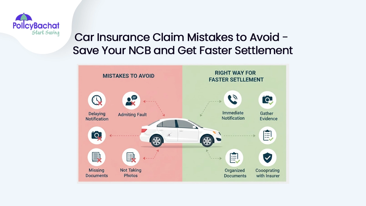 Car Insurance Claim Mistakes to Avoid - Save Your NCB and Get Faster Settlement